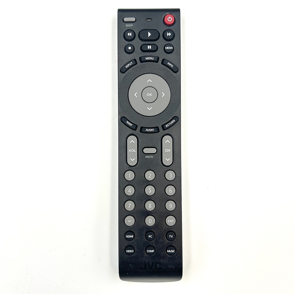 JVC RMT-JR01 OEM TV Remote 098003060013 JLC32BC3000 EM32T EM37T EM55FTR
